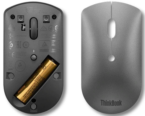 Lenovo ThinkBook mouse Ambidextrous Bluetooth Optical 2400 DPI Lenovo ThinkBook mouse Ambidextrous Bluetooth Optical 2400 DPI